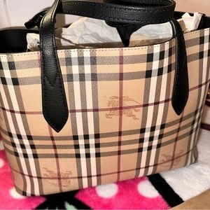 Burberry reversible bag